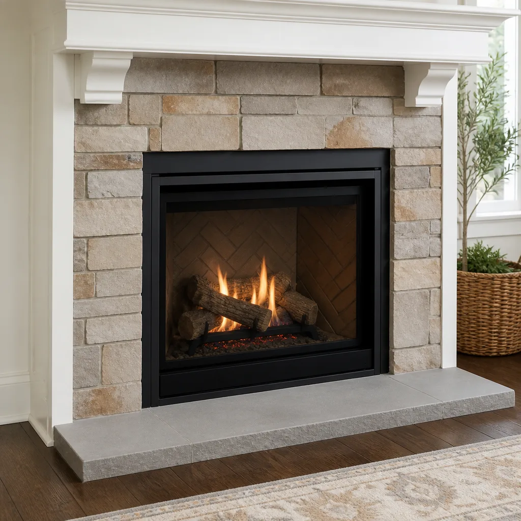 Gas fireplace service